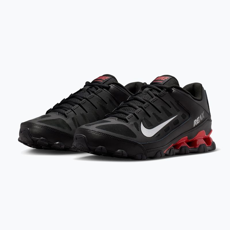 Scarpe da allenamento da uomo Nike Reax 8 Tr Mesh black/university red/metallic silver 3