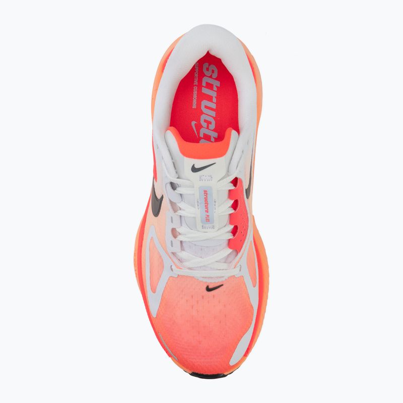 Scarpe da running donna Nike Structure Plus white/hot lava/orange pulse/black 5