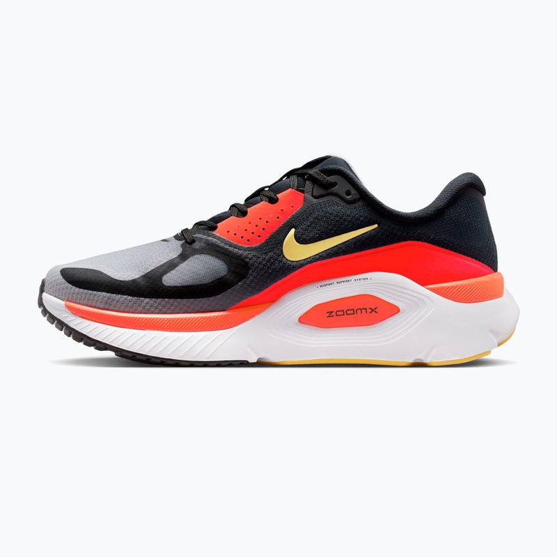 Scarpe running uomo Nike Structure Plus black/light smoke grey/silver 2