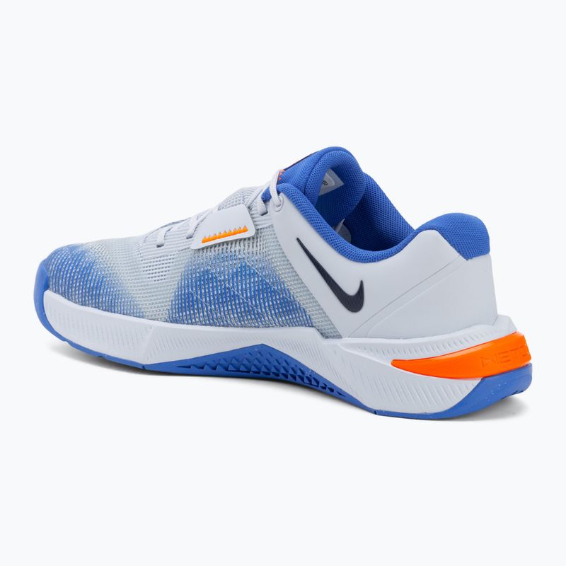 Scarpe da allenamento da uomo Nike Metcon 10 football grey/blue crystal/midnight navy 3