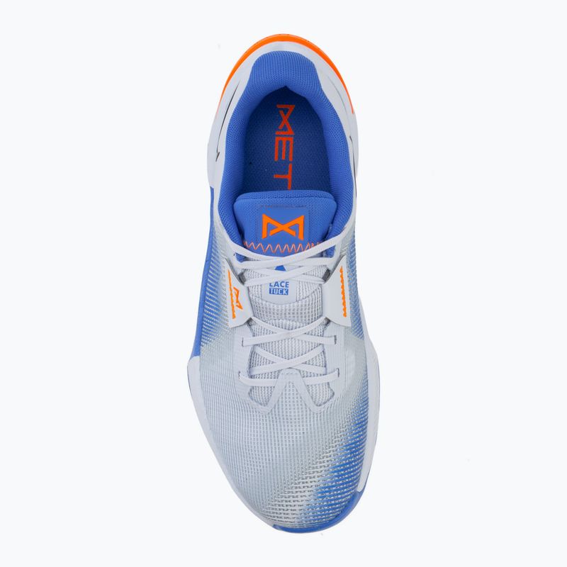 Scarpe da allenamento da uomo Nike Metcon 10 football grey/blue crystal/midnight navy 5