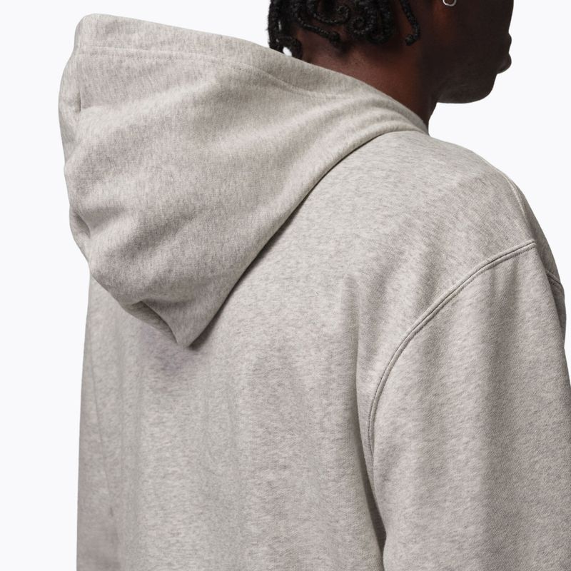 Felpa da uomo Jordan Pullover Hoodie grey heather/black 5