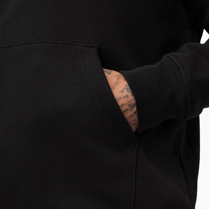 Felpa da uomo Jordan Pullover Hoodie black/gym red 6
