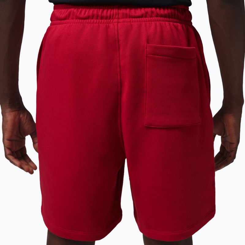 Pantaloncini da uomo Nike Jordan Fleece gym red/white 4