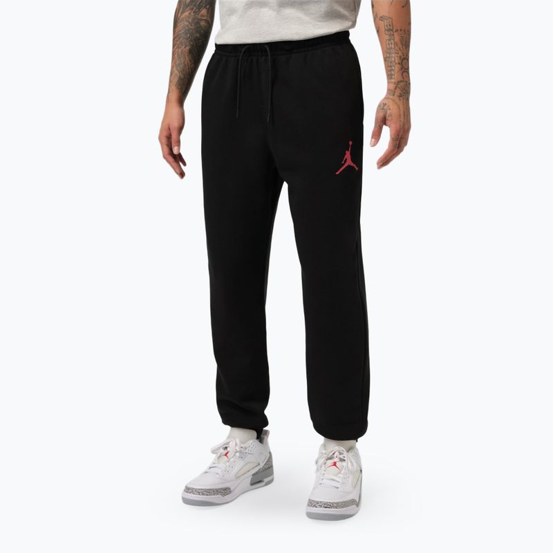 Pantaloni da uomo Jordan black/gym red