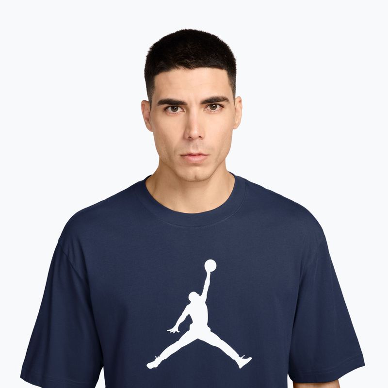 T-shirt uomo Nike Jordan midnight navy/white 3