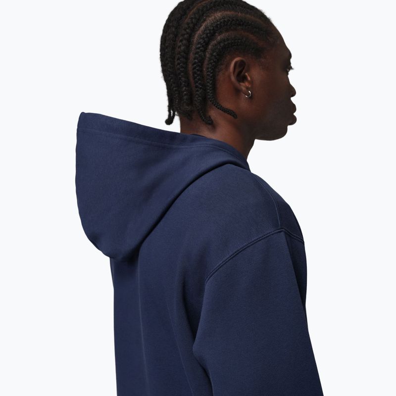 Felpa uomo Nike Jordan Pullover Hoodie midnight navy/white 4