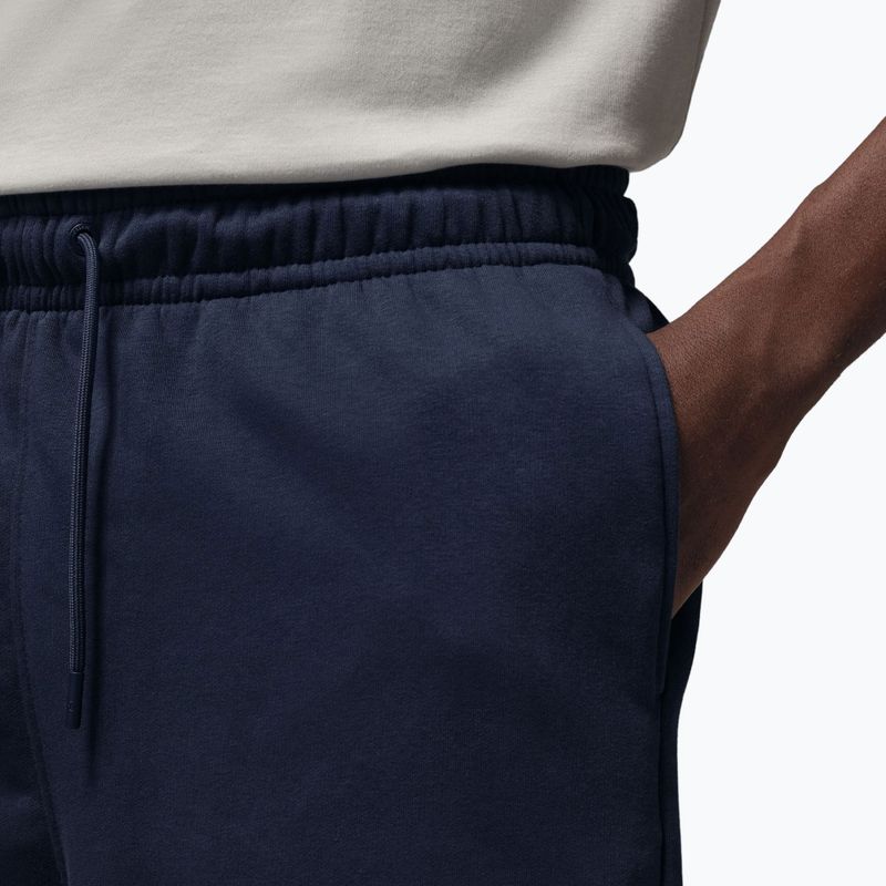 Pantaloncini da uomo Nike Jordan Fleece midnight navy/white 5