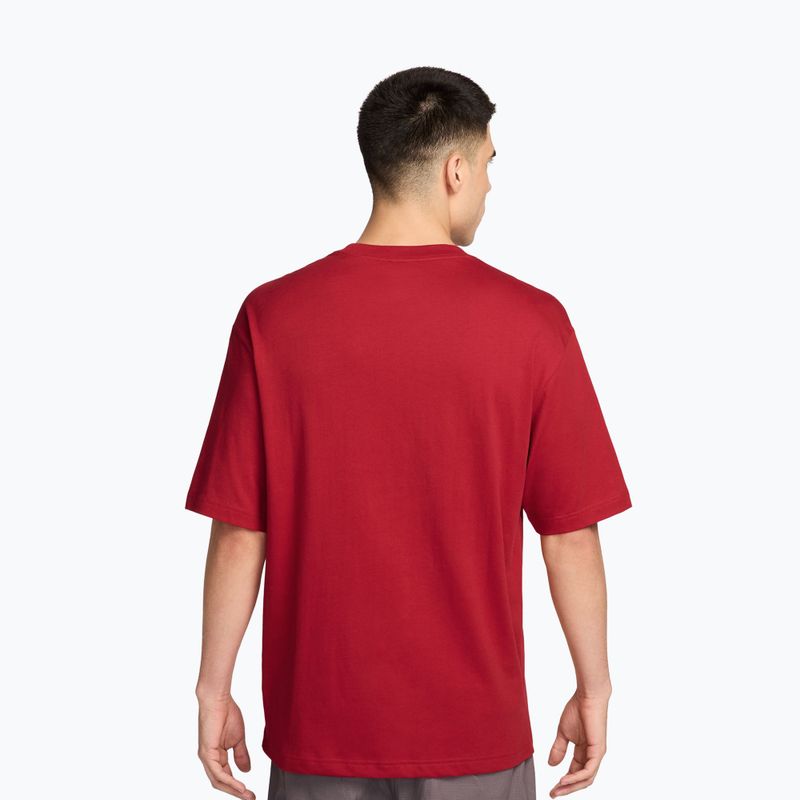 T-shirt uomo Nike Jordan gym red/white 2