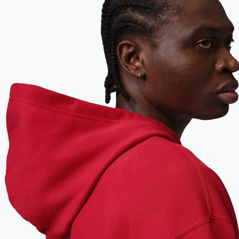 Felpa da uomo Nike Jordan Pullover Hoodie gym red/white 6
