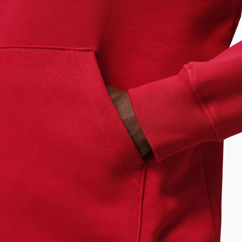 Felpa da uomo Jordan Pullover Hoodie gym red/white 7