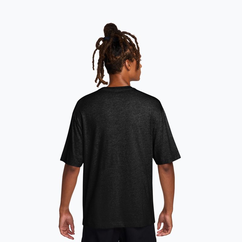 T-shirt da uomo  Jordan black/gym red 2