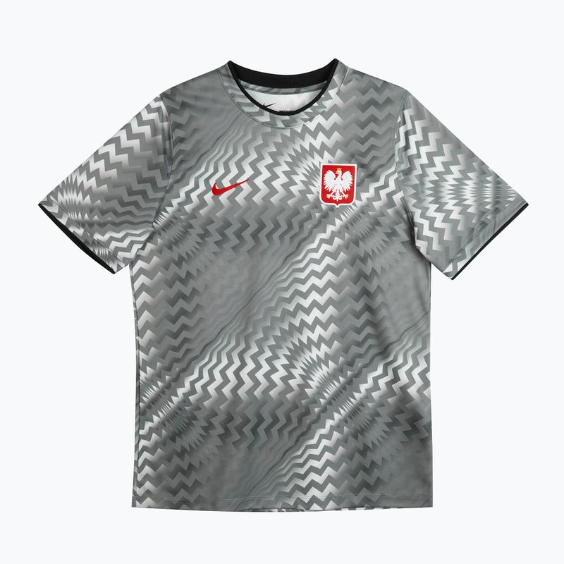 Maglietta da calcio da uomo Nike Dri-Fit Poland Pre-Match 2026 pure platinum/cool grey 3