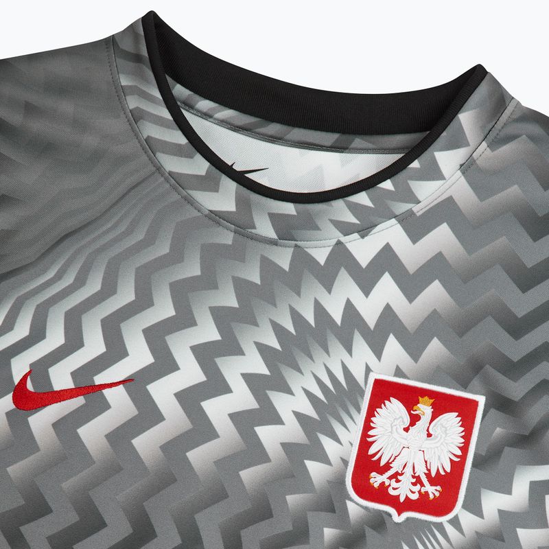 Maglietta da calcio da uomo Nike Dri-Fit Poland Pre-Match 2026 pure platinum/cool grey 4
