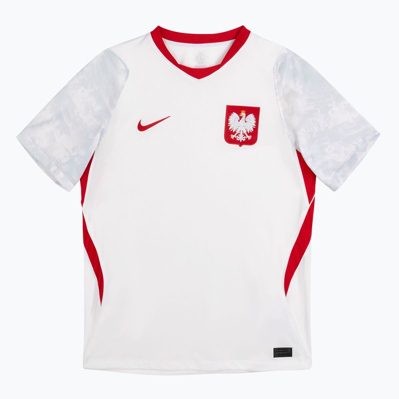 Maglietta da calcio da uomo Nike Dri-Fit Poland Stadium Home 2026 white/field silver 3