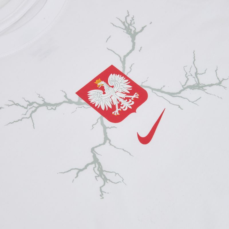 Maglietta da calcio da uomo Nike Graphic Poland white 3