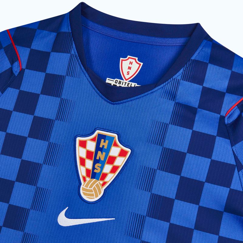 Maglietta da calcio da uomo Nike Dri-Fit Croatia Stadium Away 2026 deep royal blue/hyper royal 4