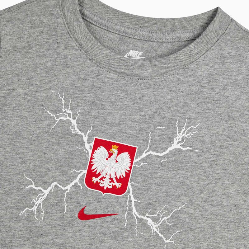 Maglietta da calcio Nike Graphic Poland dark grey heather 4