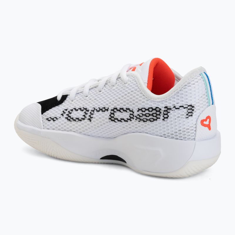 Buty do koszykówki dziecięce Nike Jordan Luka 77 GS Jr white/black/sail/bright crimson 3