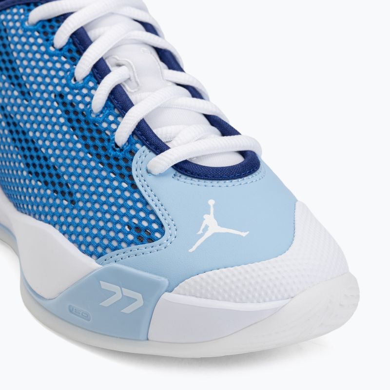 Buty do koszykówki dziecięce Nike Jordan Luka 77 GS Jr white/signal blue/psychic blue 7