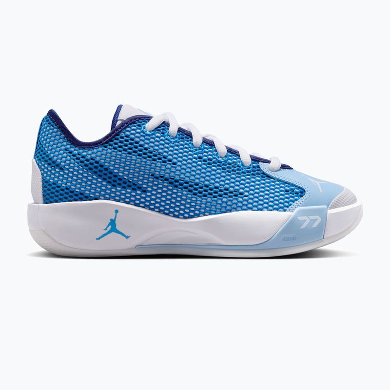 Scarpe da basket per bambini  Jordan Luka 77 GS Jr white/signal blue/psychic blue 8