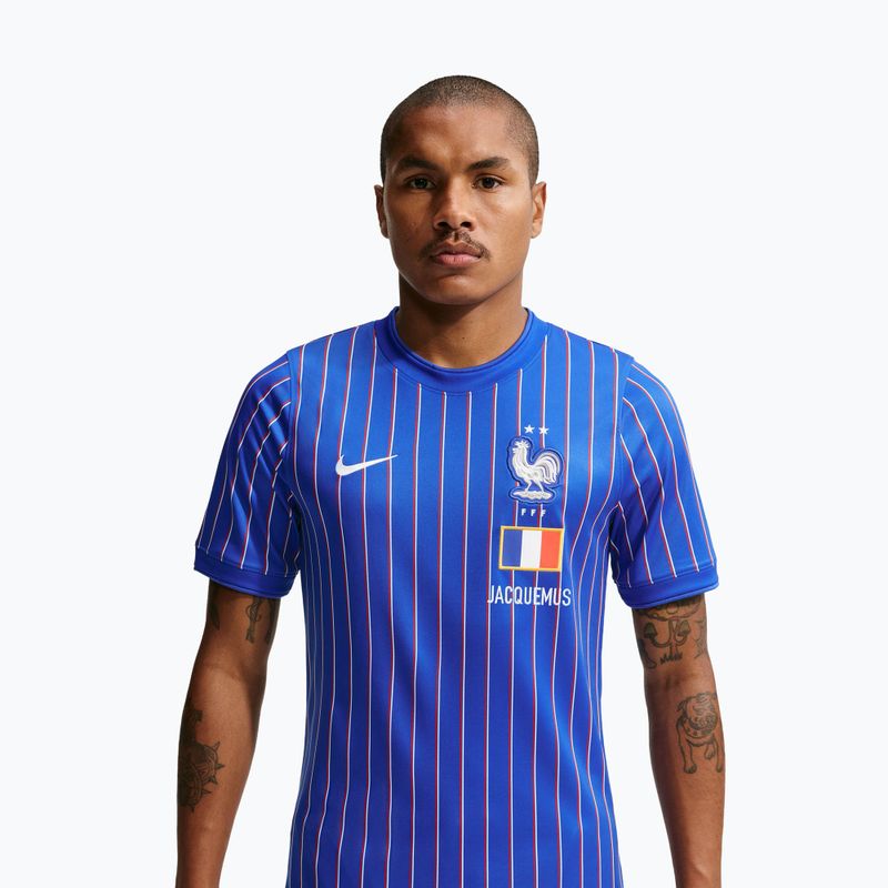 Maglietta da calcio da uomo Nike FFF Academy Pro Pre-Match game royal/university red/white 4