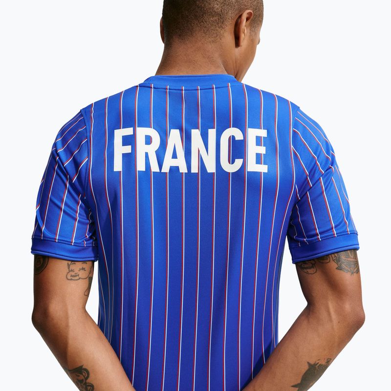 Maglietta da calcio da uomo Nike FFF Academy Pro Pre-Match game royal/university red/white 5
