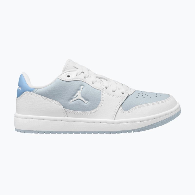 Scarpe da donna Jordan Court Connect Low white/aura/psychic blue