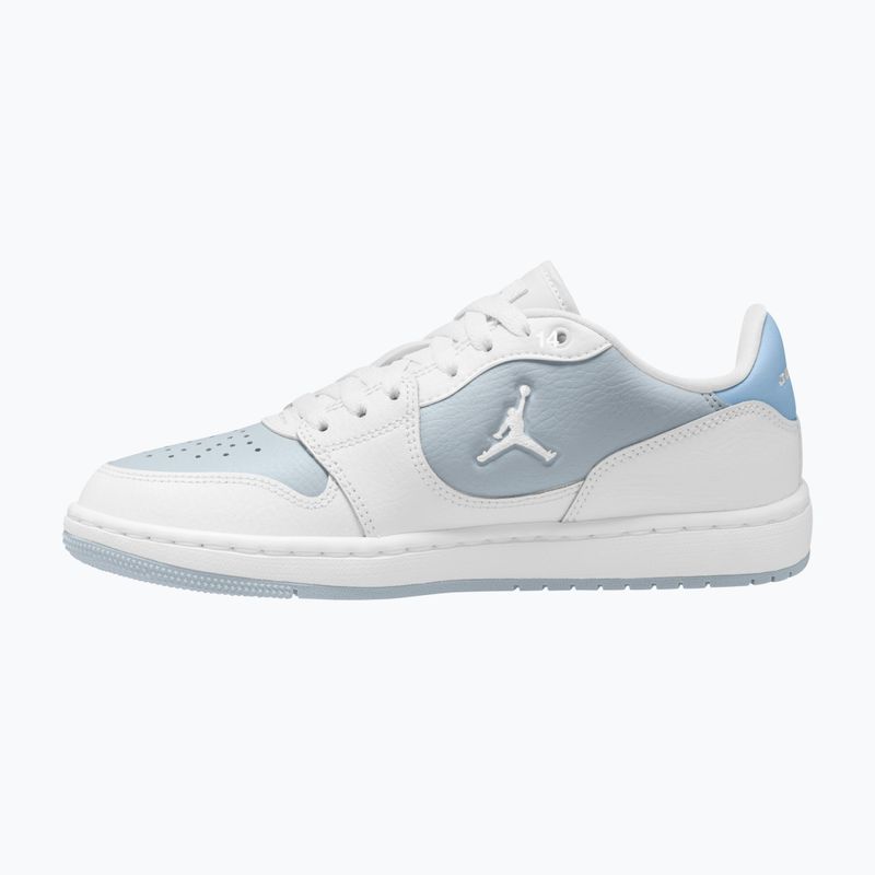 Scarpe da donna Jordan Court Connect Low white/aura/psychic blue 2