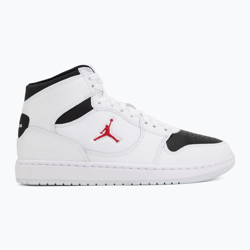 Scarpe da uomo Jordan Court Connect Mid white/black/gym red 2
