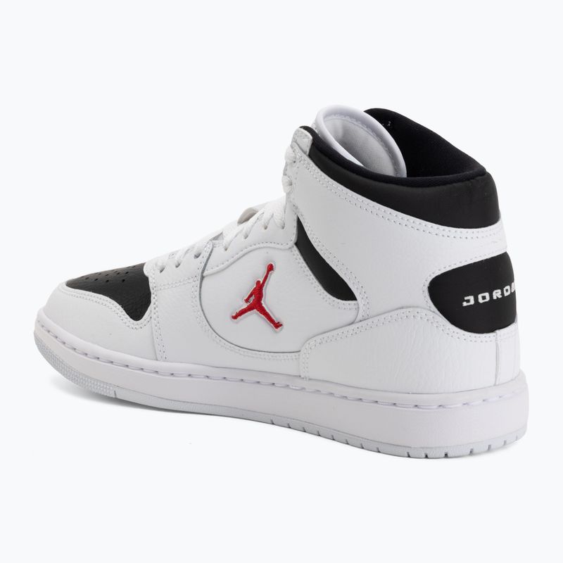 Scarpe da uomo Jordan Court Connect Mid white/black/gym red 3