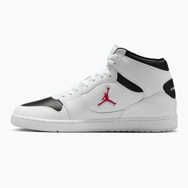 Scarpe da uomo Jordan Court Connect Mid white/black/gym red 2