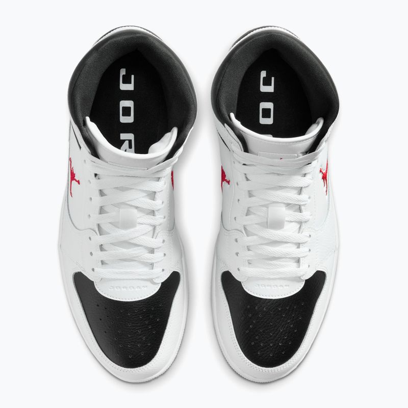 Scarpe da uomo Jordan Court Connect Mid white/black/gym red 4