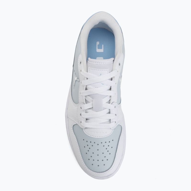 Scarpe da donna Jordan Court Connect Low white/aura/psychic blue 5