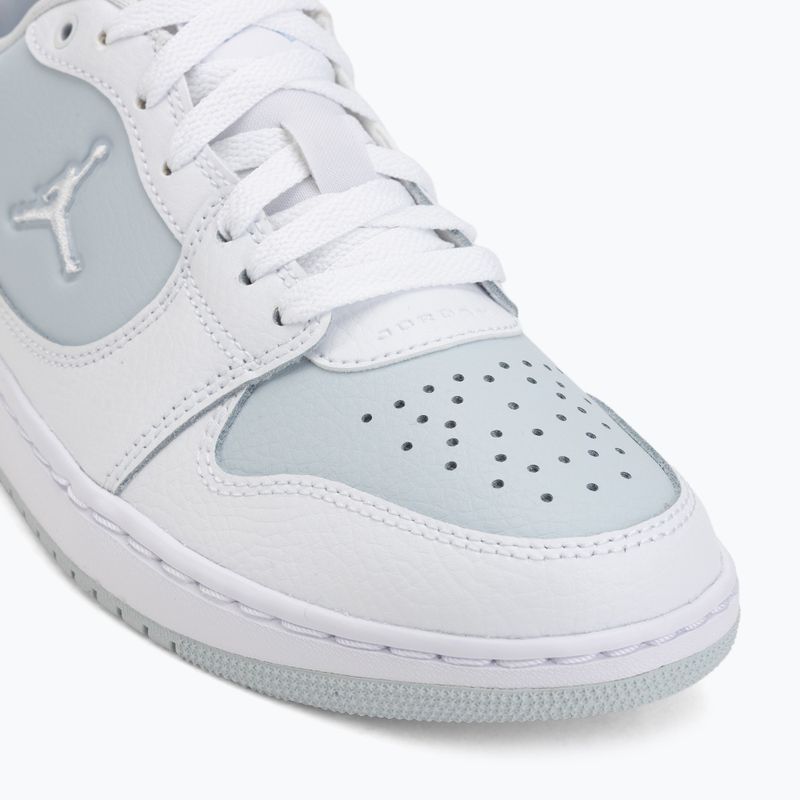 Scarpe da donna Jordan Court Connect Low white/aura/psychic blue 7