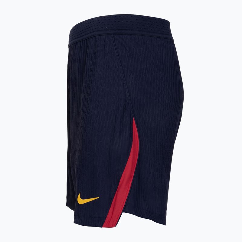 Pantaloncini da calcio da uomo Nike FC Barcelona Dri-Fit ADV Match blackened blue/mineral yellow 3