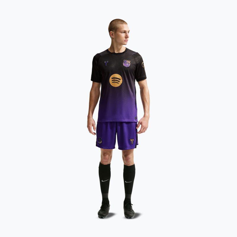 Pantaloncini da calcio da uomo Nike FC Barcelona 2026/27 Stadium Away field purple/black/black 2