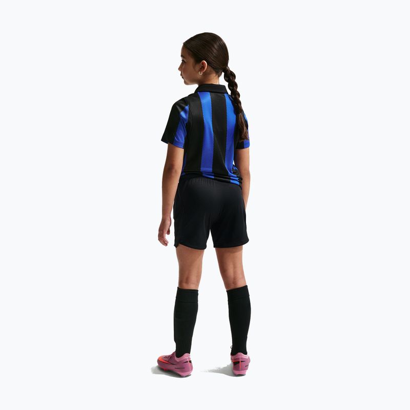 Pantaloncini da calcio per bambini Nike Inter Milan Dri-Fit Stadium Home black/university gold 3