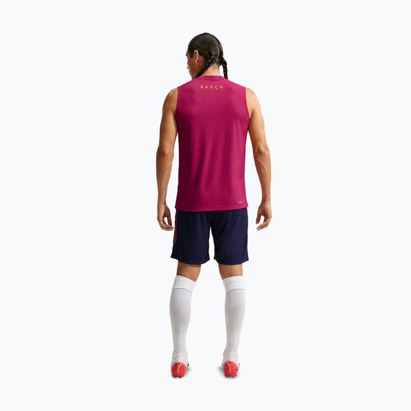Pantaloncini da calcio per bambini Nike FC Barcelona Dri-Fit ADV Strike Elite blackened blue/noble red/mineral yellow 3