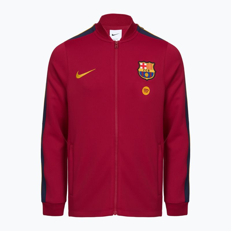 Tuta da calcio per bambini Nike FC Barcelona Strike Dri-Fit Soccer Knit noble red/blackened blue 3