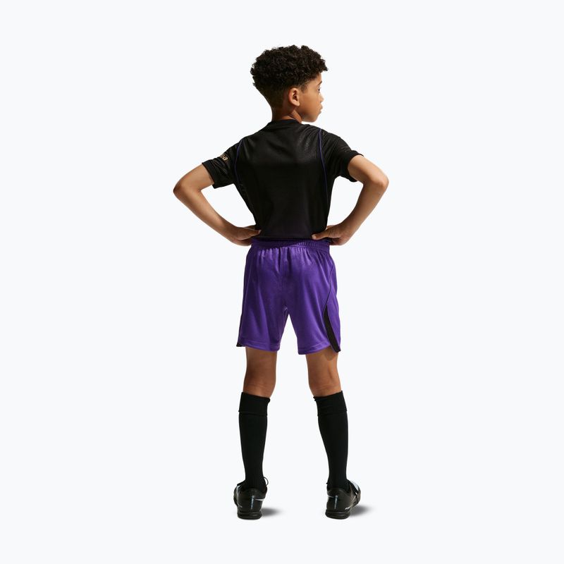 Pantaloncini da calcio bambini Nike FC Barcelona 2026/27 Stadium Away field purple/black/black 3