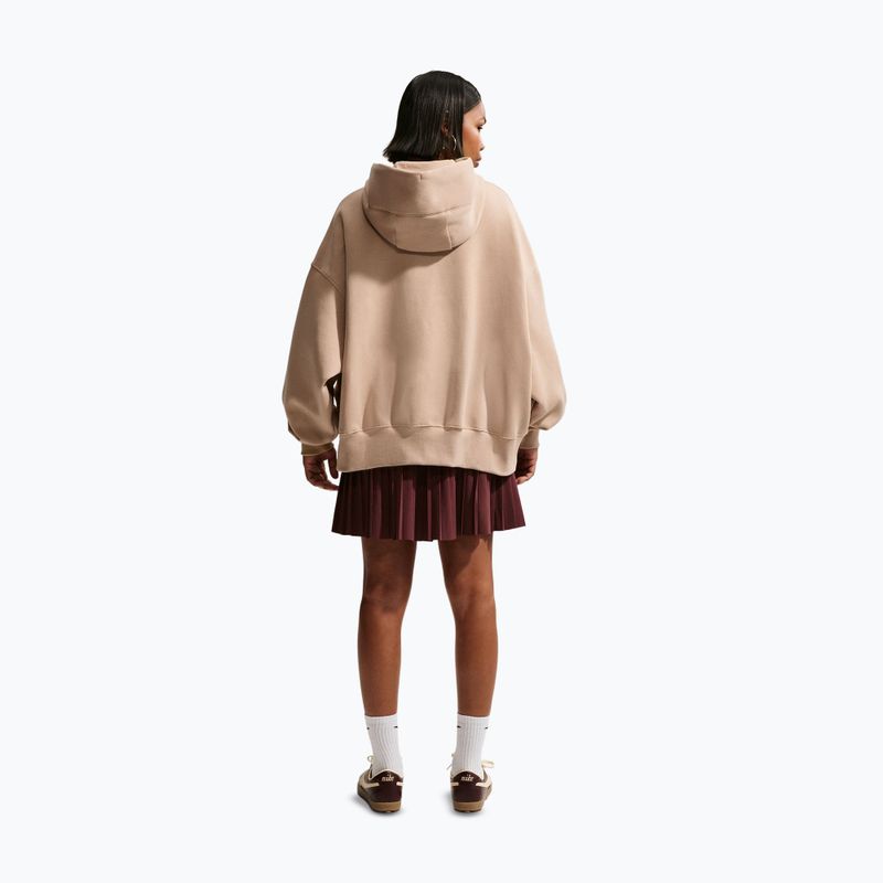 Felpa donna Nike Sportswear Phoenix Fleece Oversized linen/sail 3