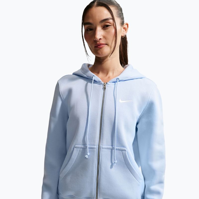 Felpa da donna  Nike Sportswear Phoenix Fleece Full Zip hydrogen blue/sail 4