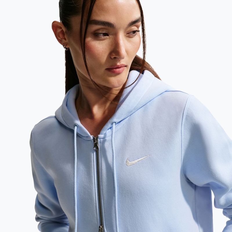 Felpa da donna  Nike Sportswear Phoenix Fleece Full Zip hydrogen blue/sail 6