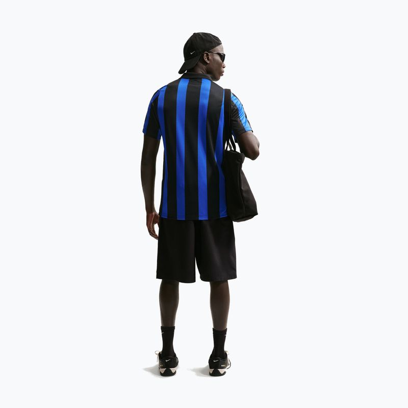 Maglietta da calcio da uomo Nike Inter Milan Dri-Fit Stadium Home lyon blue/black/university gold 2