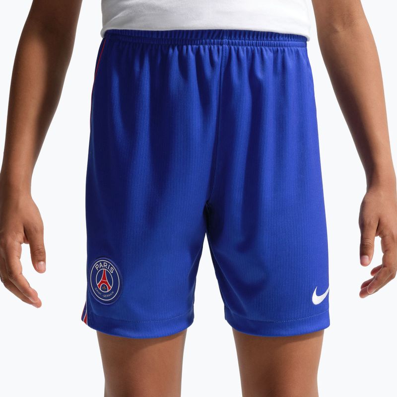 Pantaloncini da calcio per bambini Nike Paris Saint-Germain Dri-Fit Stadium old royal/white 8