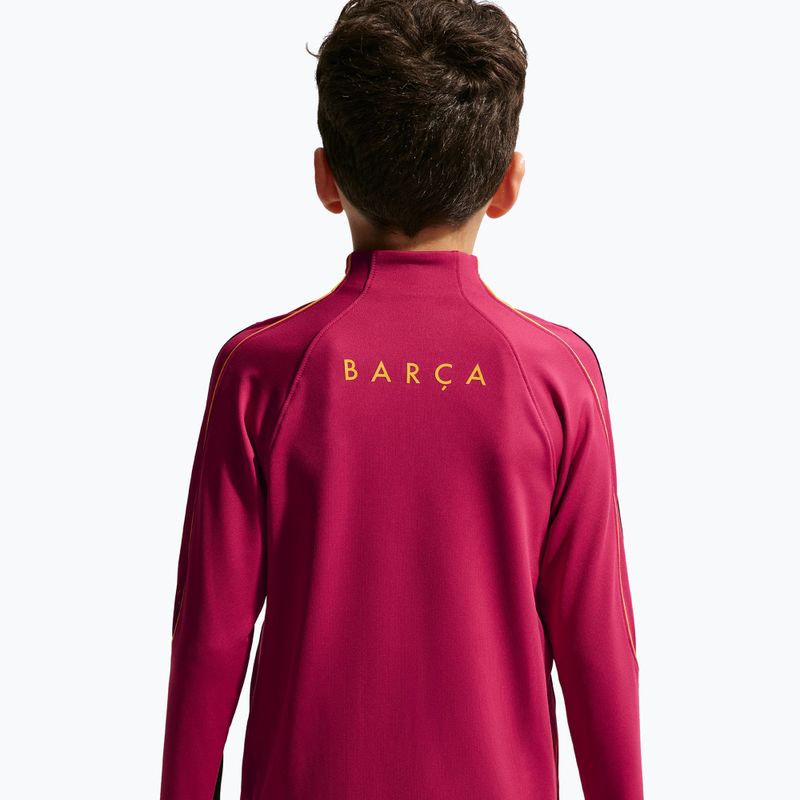 Felpa da calcio per bambini Nike FC Barcelona Strike Dri-Fit Soccer Knit Drill Top 7