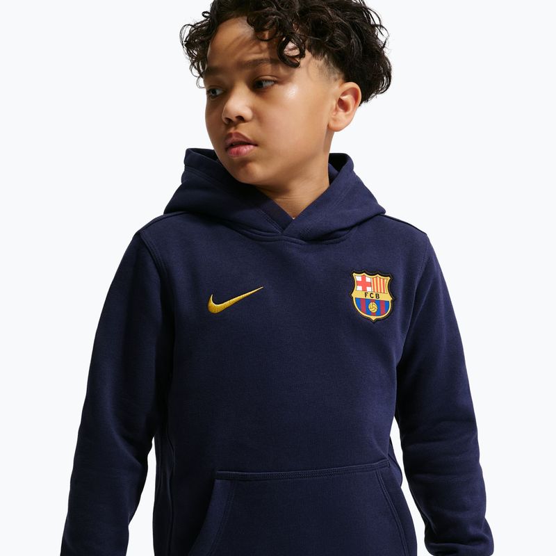Felpa per bambini Nike FC Barcelona Club 4