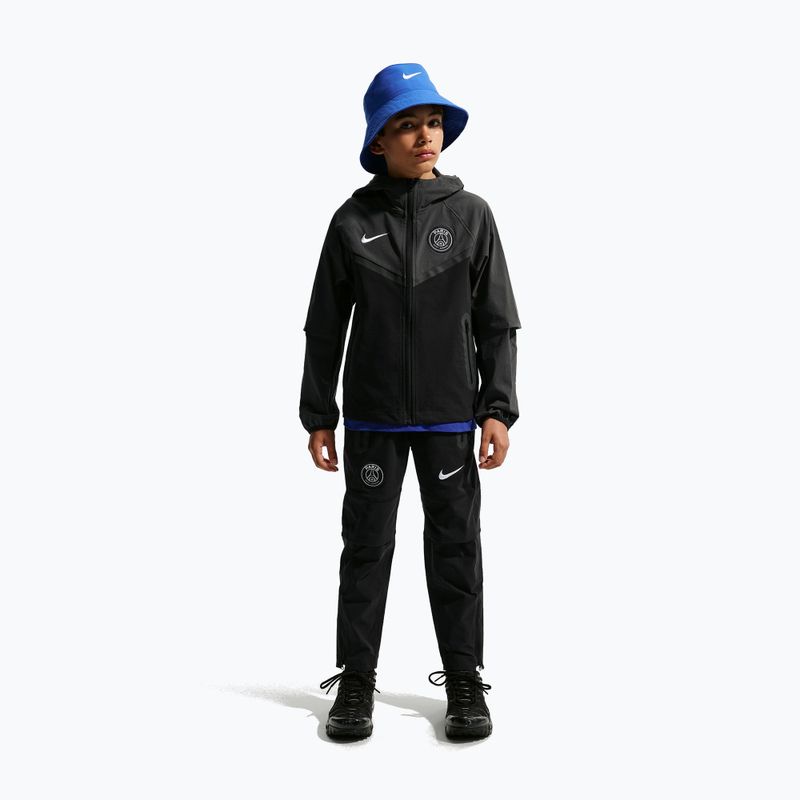Giacca da calcio per bambini Nike Paris Saint-Germain Tech Full Zip black/anthracite/white 2