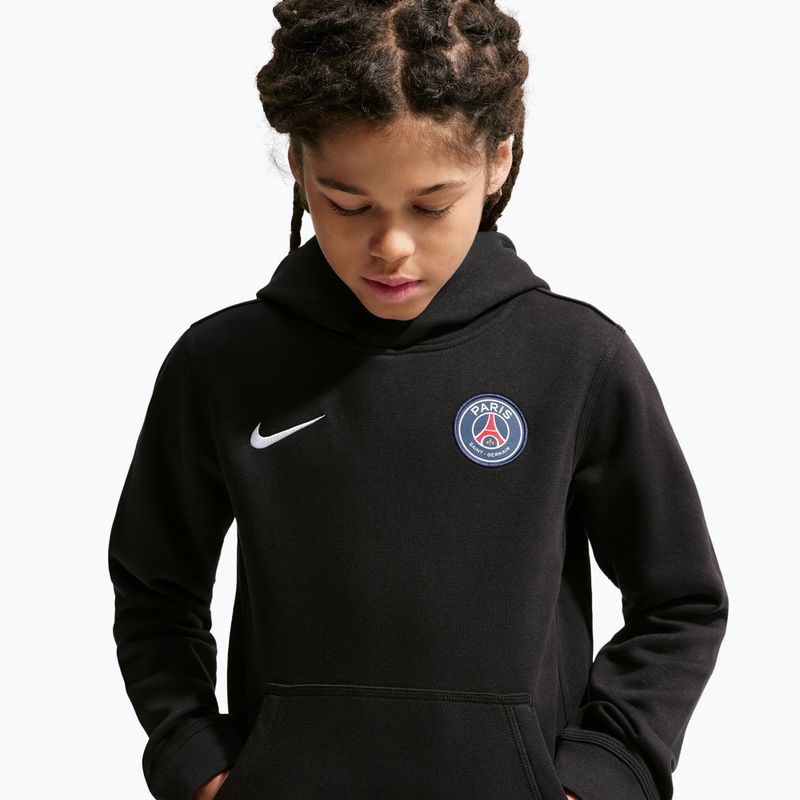 Felpa per bambini Nike Paris Saint-Germain Club black/white 4
